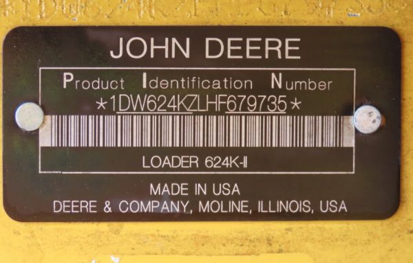 2017 John Deere 624K-II - Image 7