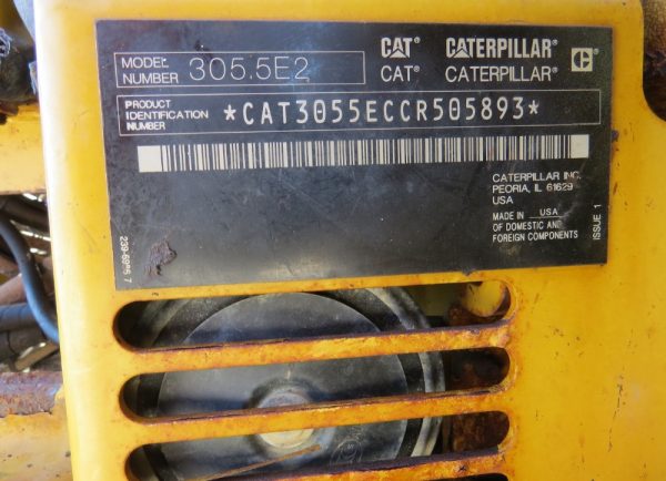 2018 Caterpillar 305.5E2 CR - Image 9