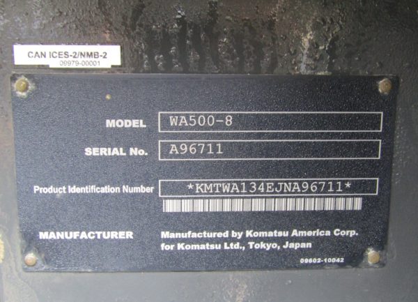2018 Komatsu WA500-8 - Image 7