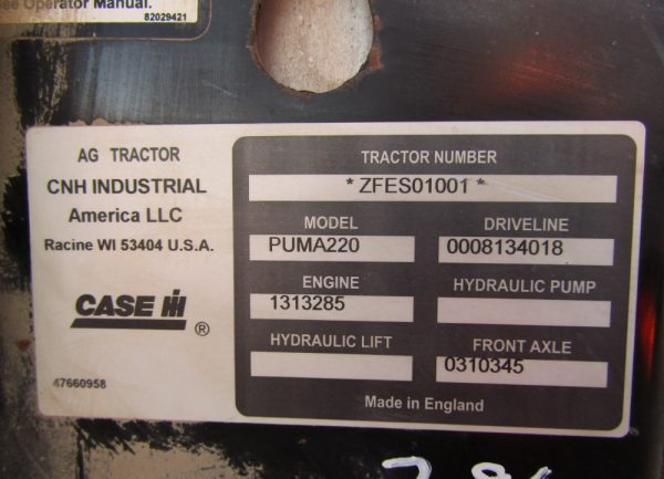2017 Case Puma 220 - Image 7