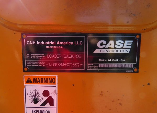 2014 Case 580SN - Image 2